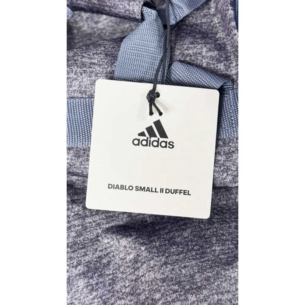 New Adidas Diablo Small Hex Print Duffel Bag, 16
